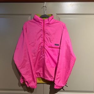 VTG Patagonia Nylon Pullover - 2/3 zipper & buttons - REVERSIBLE Ultra RARE